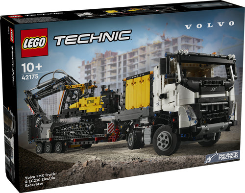 LEGO Technic 42175 Volvo FMX og EC230 – emballage