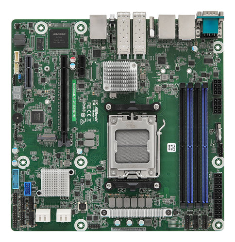 ASRock Rack B650D4U3-2L2Q/BCM bundkort - AM5, DDR5