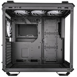 ASUS TUF Gaming GT502 PLUS Tempered Glass Dual Chamber Case Black w. 4x120mm Pre-installed ARGB Fans ASUS