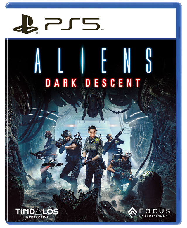 Aliens: Dark Descent – PlayStation 5 – spilomslag