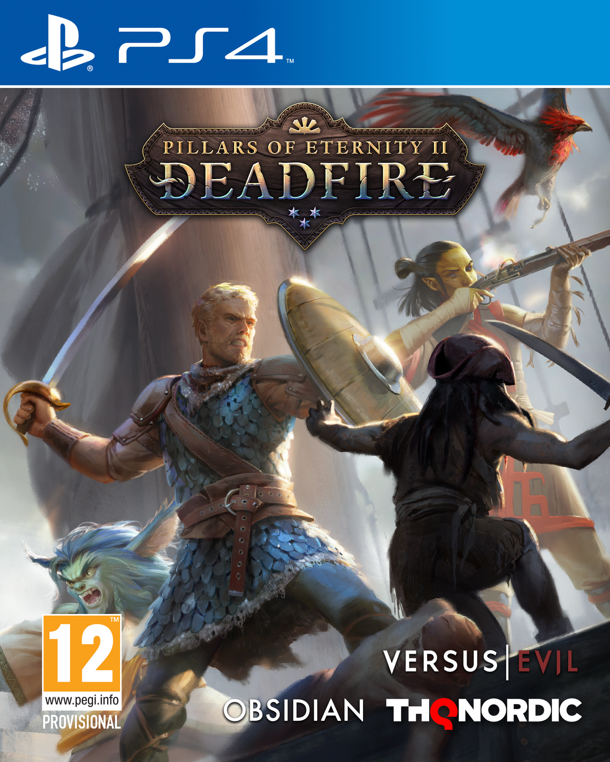 Pillars of Eternity II - Deadfire – PlayStation 4 – spilomslag