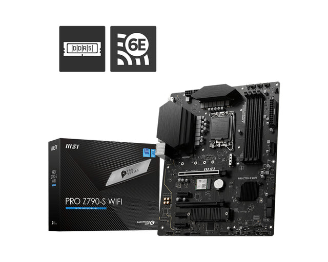 MSI PRO Z790-S Wifi ATX LGA1700 sokkel Intel Z790 MSI