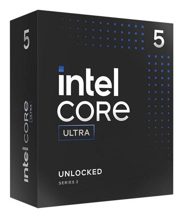 Intel Core Ultra 5-245KF Arrow Lake-processor - 5,2 GHz 14-kärnig - LGA1851 - Intel-låda utan kylfläns/fläkt