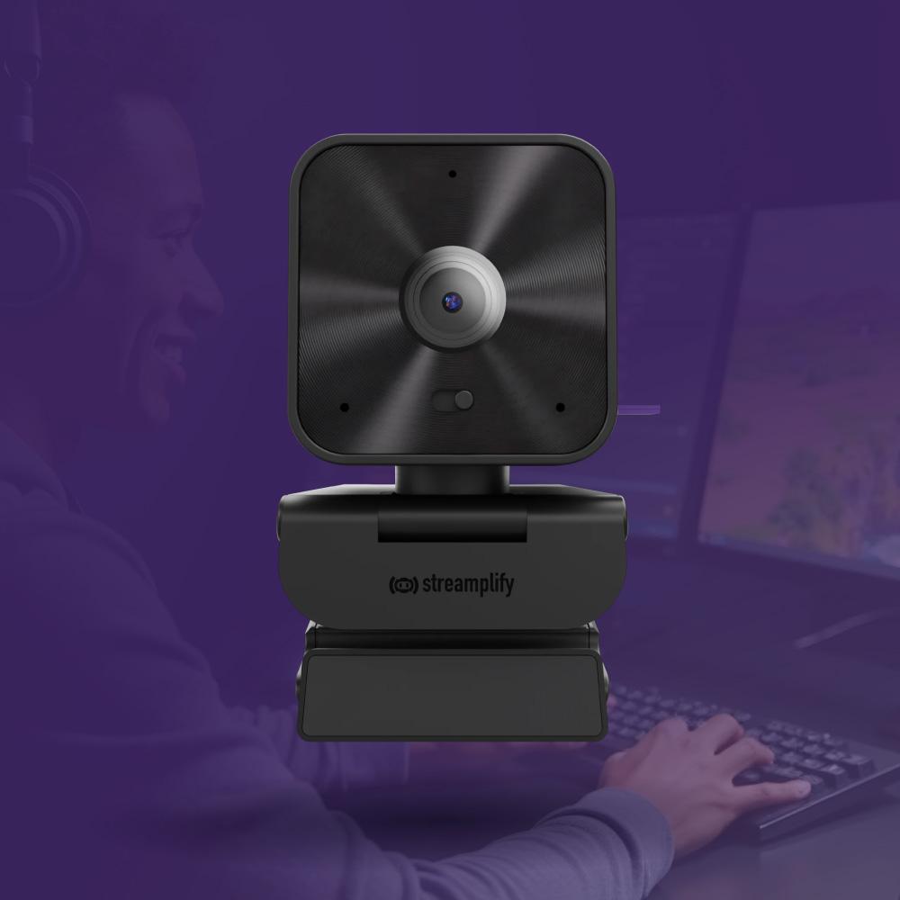 Streamplify CAM G, Webcam, 1440p 30FPS - black Streamplify