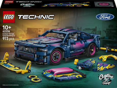 LEGO - Technic - Custom Garage Ford Mustang GT Car (42236) LEGO