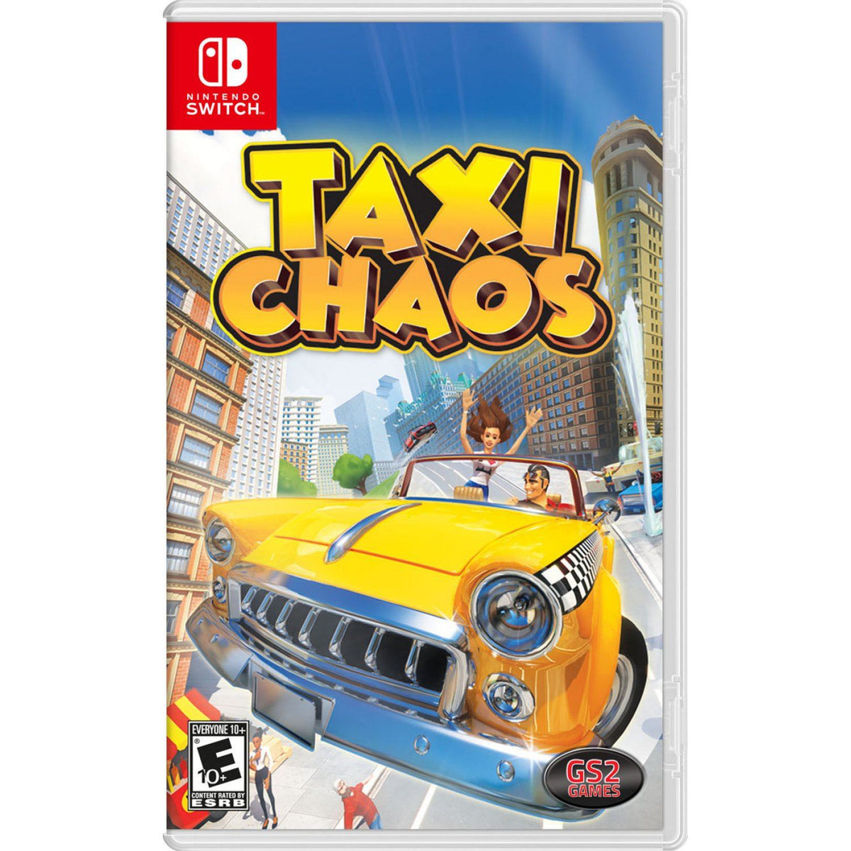 Taxi Chaos (Import) – omslag til Nintendo Switch