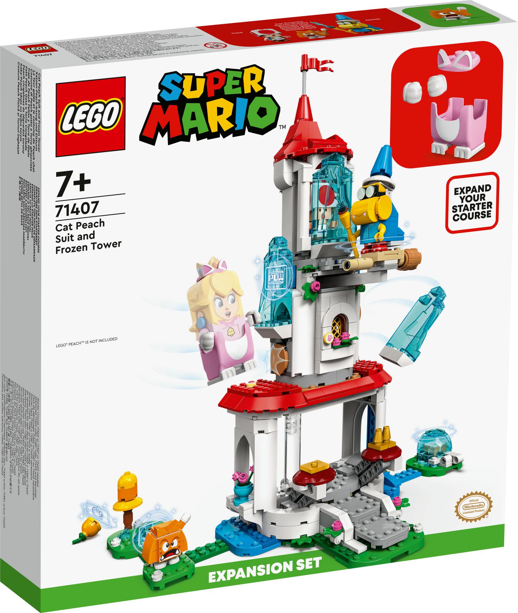 LEGO Super Mario - Cat Peach Suit and Frozen Tower Expansion Set (71407) LEGO