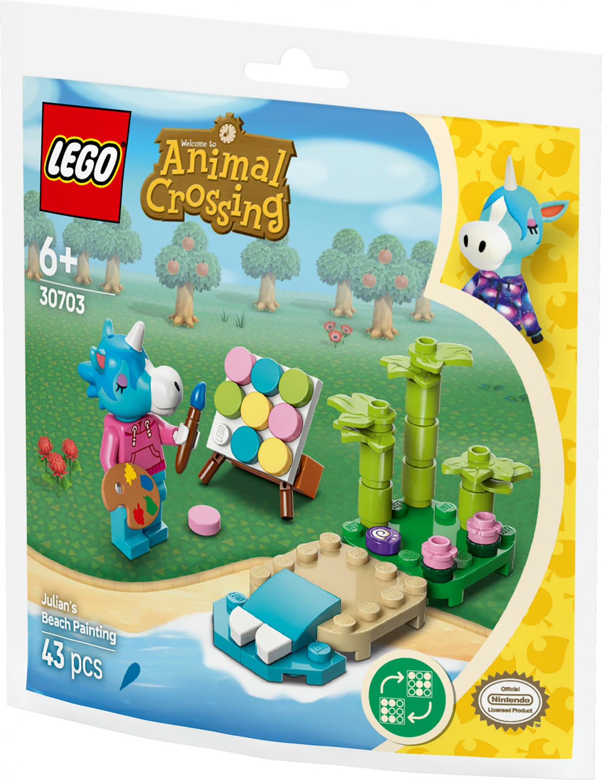 LEGO 30703 Animal Crossing Jimmy's Beach Painting LEGO