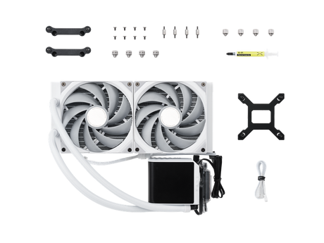 TRYX PANORAMA 280mm AIO Liquid Cooler Hvid TRYX