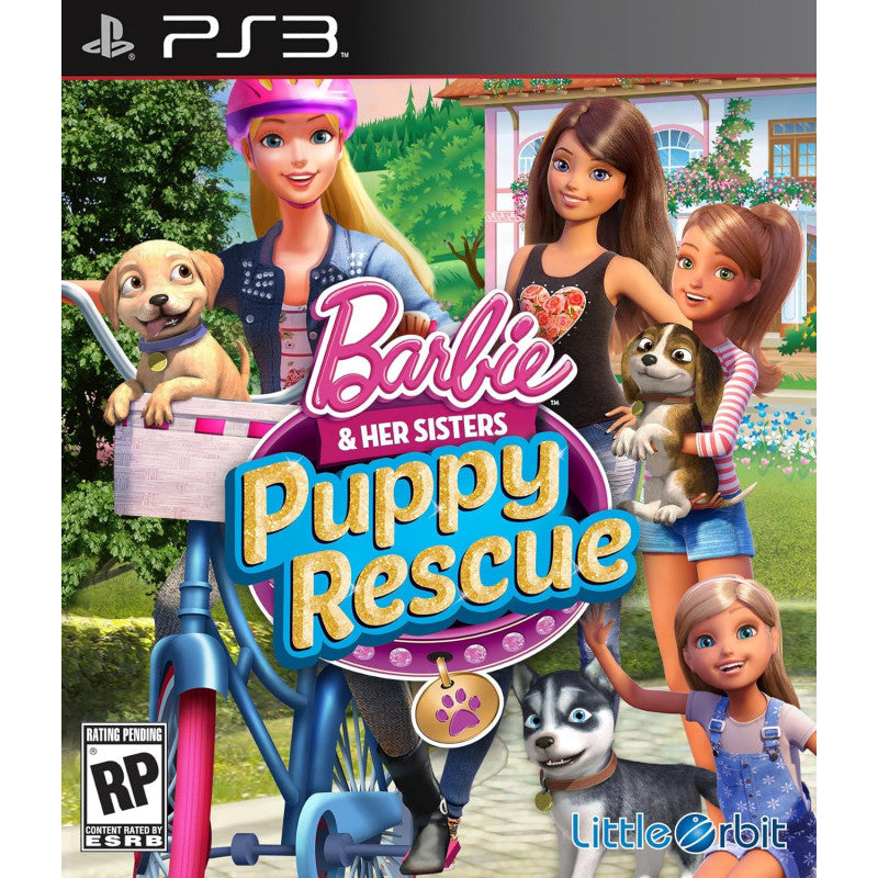 Barbie and Her Sisters: Puppy Rescue ( Import) – PlayStation 3 – spilomslag