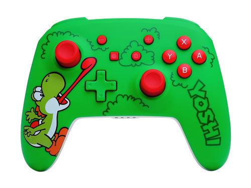 PowerA Wireless controller – Hungry Yoshi – Nintendo Switch – skråt fra siden