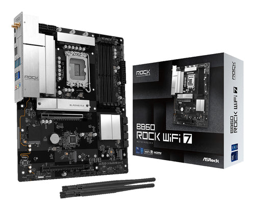 ASRock B860 Rock WiFi 7 bundkort - produktbillede 6