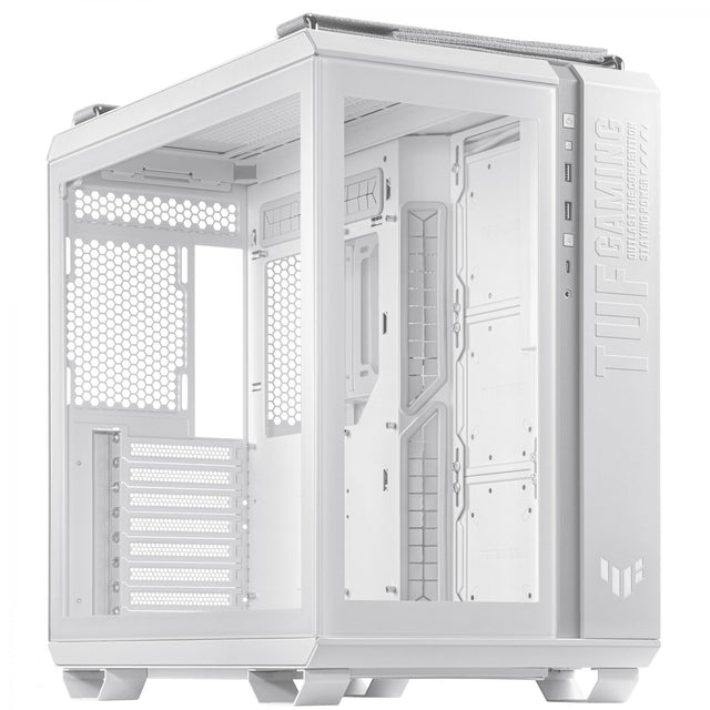 ASUS TUF Gaming GT502 Tempered Glass Dual Chamber Case White ASUS