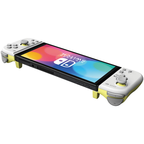 HORI Split Pad Compact - Light Gray/Yellow HORI