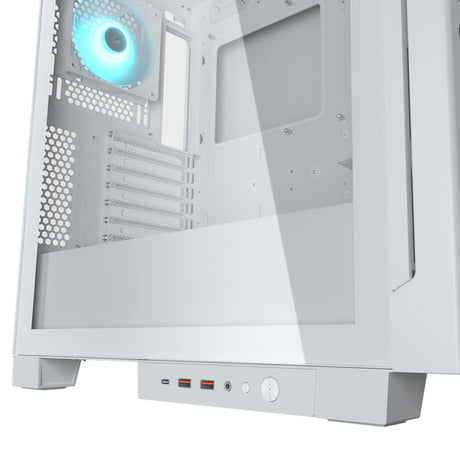 COUGAR Airface ECO, ARGB, hvid kabinet – produktdetalje