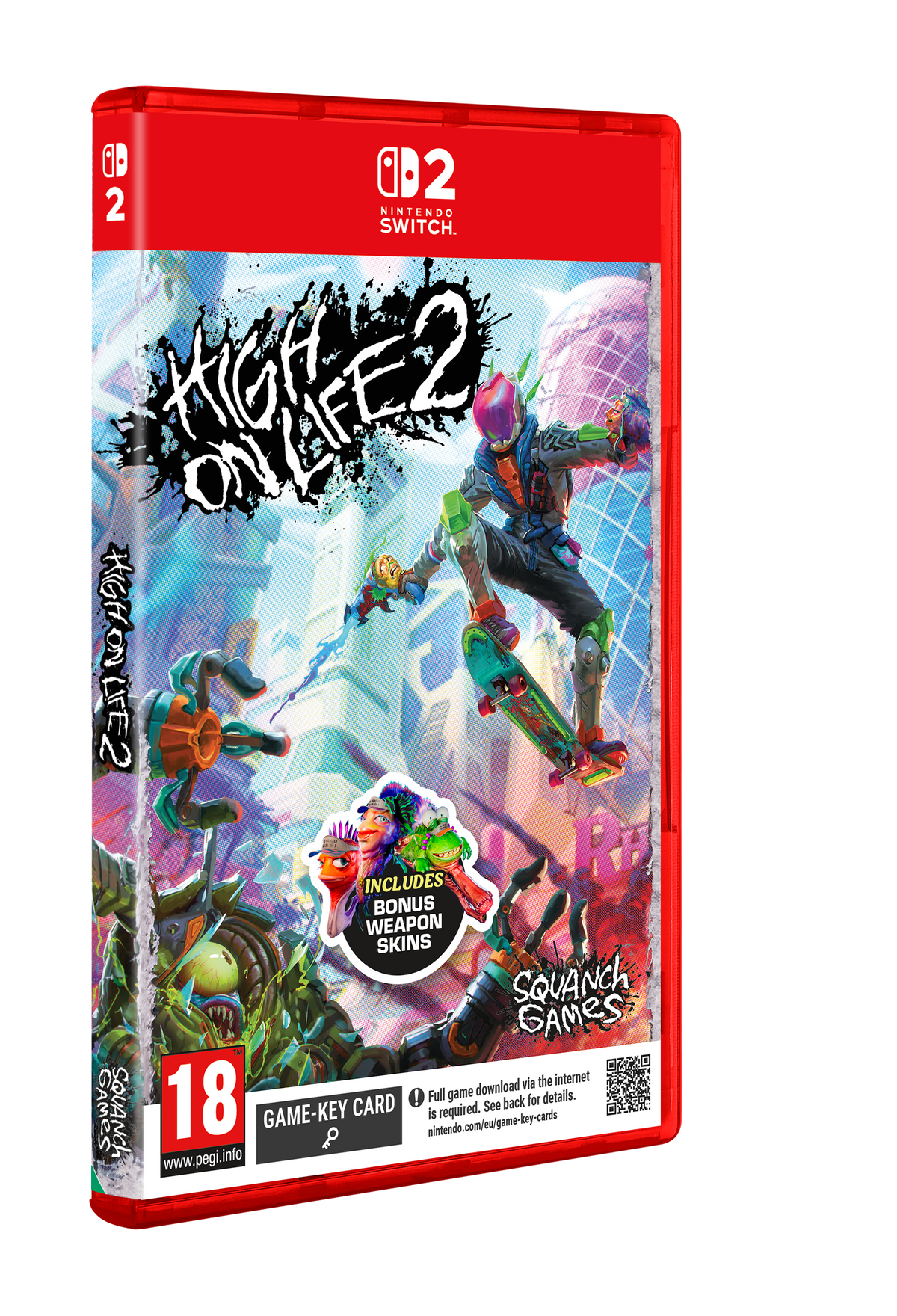High On Life 2 – Nintendo Switch 2 – spilomslag