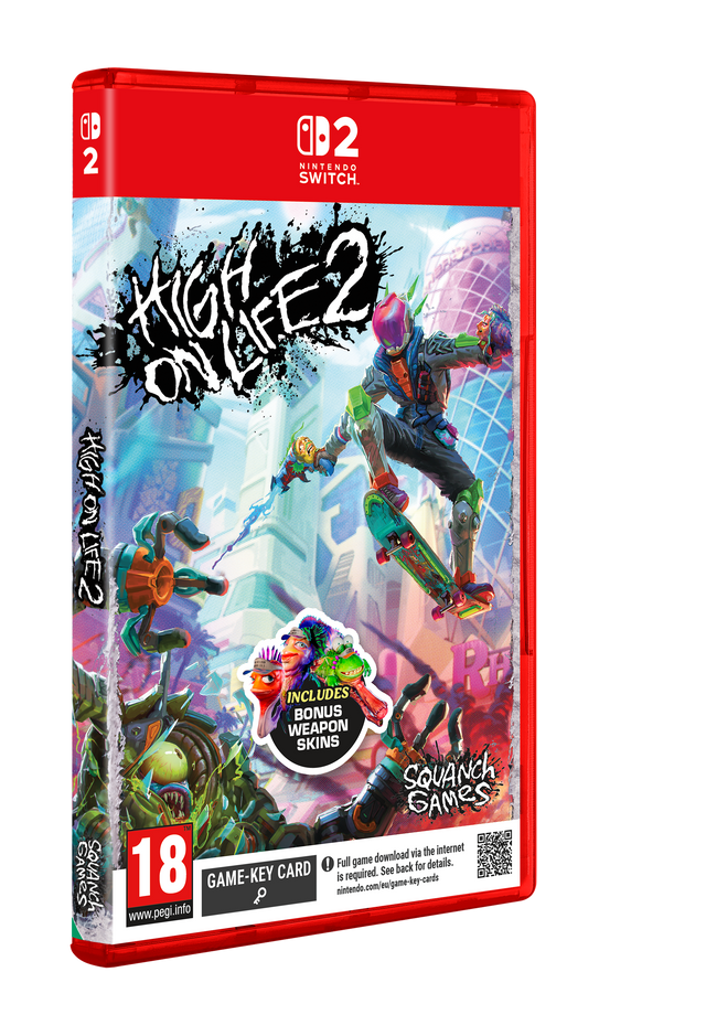High On Life 2 – Nintendo Switch 2 – spilomslag