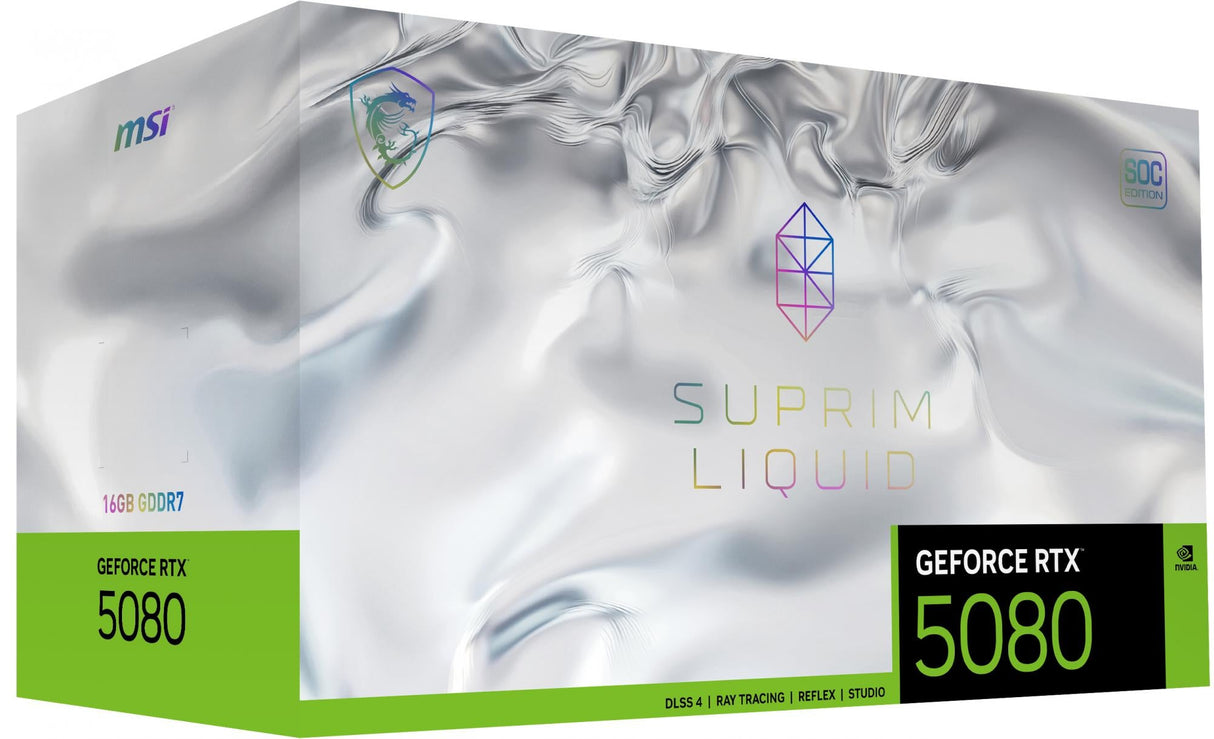 MSI GeForce RTX5080 16G SUPRIM LIQUID SOC MSI