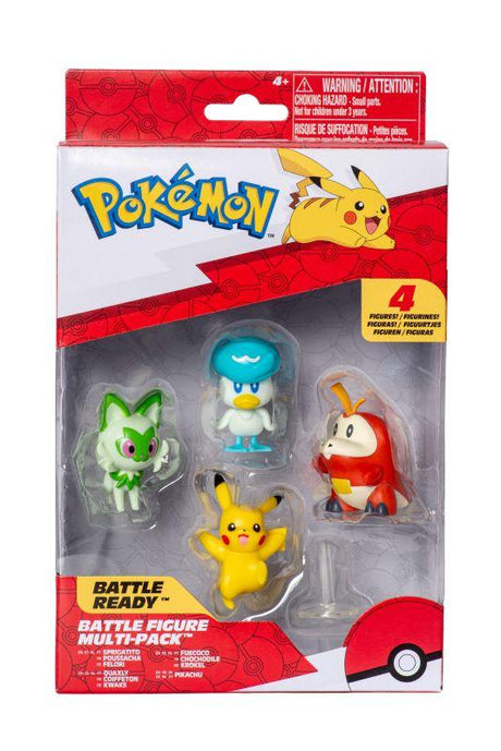 Pokémon - Battle Figure - Gen IX 4 PK (PKW3402) Pokémon