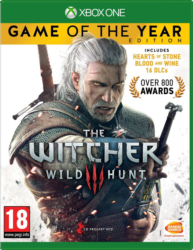 The Witcher 3: Wild Hunt – Game of the Year Edition – Xbox One – forside