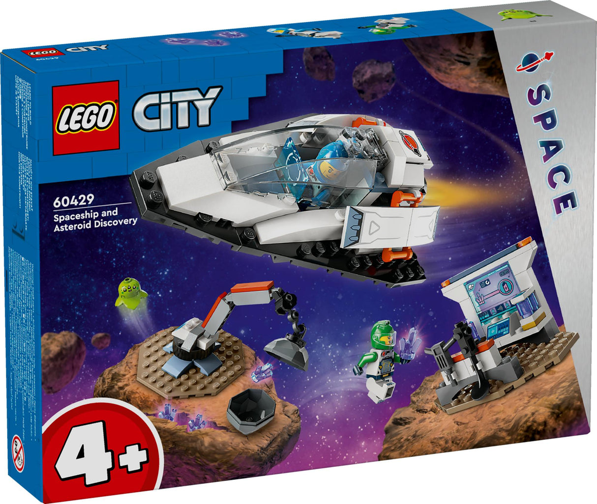 LEGO 60429 City Recovery of an asteroid in space, construction toy LEGO