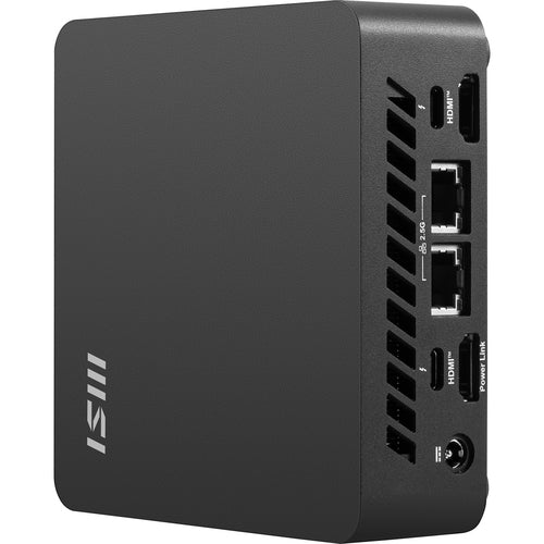 MSI Cubi NUC AI 1UMG-007EU – lodret placering bagfra