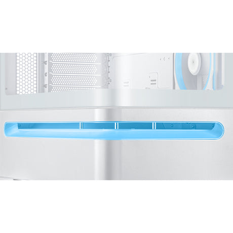 ASUS PRIME AP202 TG ARGB – slot-ventilation i kabinettets nederste del