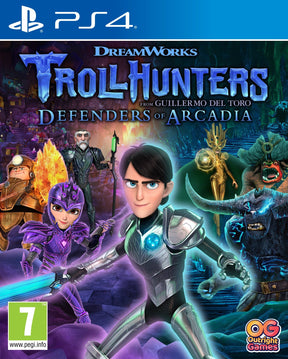 Trollhunters: Defenders of Arcadia – PlayStation 4 – spilomslag