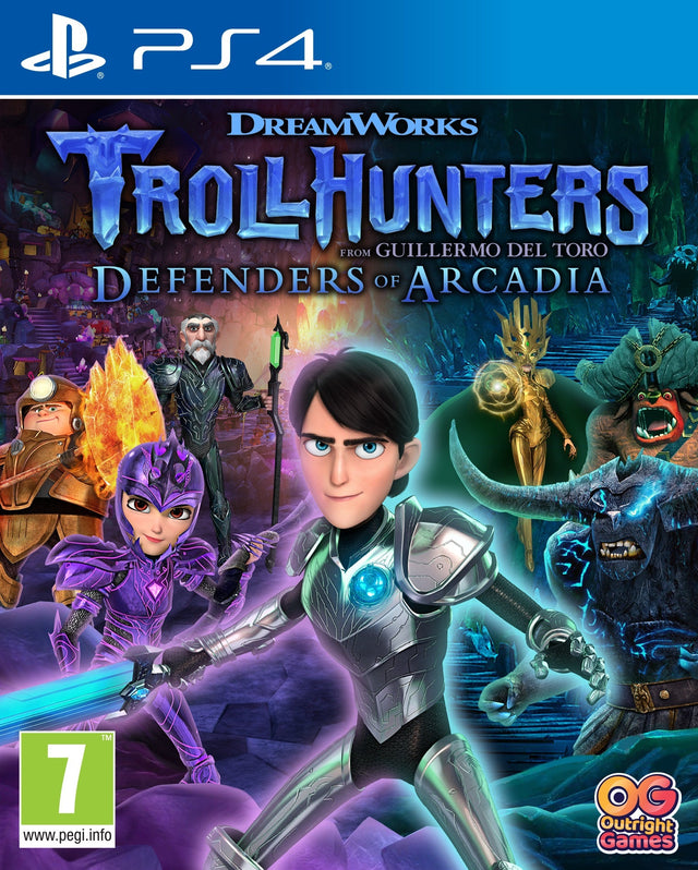 Trollhunters: Defenders of Arcadia – PlayStation 4 – spilomslag