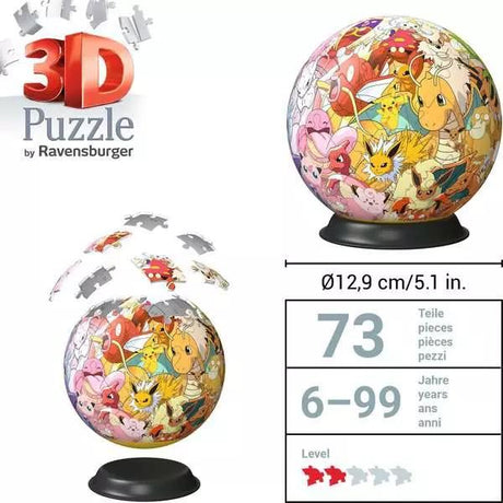 Ravensburger - Pokémon Multicharacter 72p - (10311595) Ravensburger