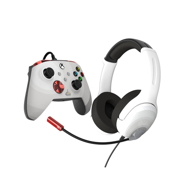 PDP Rematch & Airlite Radial Hvid Bundle Licensed Xbox