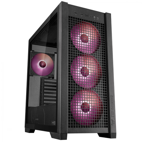 ASUS TUF Gaming GT302 TG ARGB ATX midi-tower - Black ASUS
