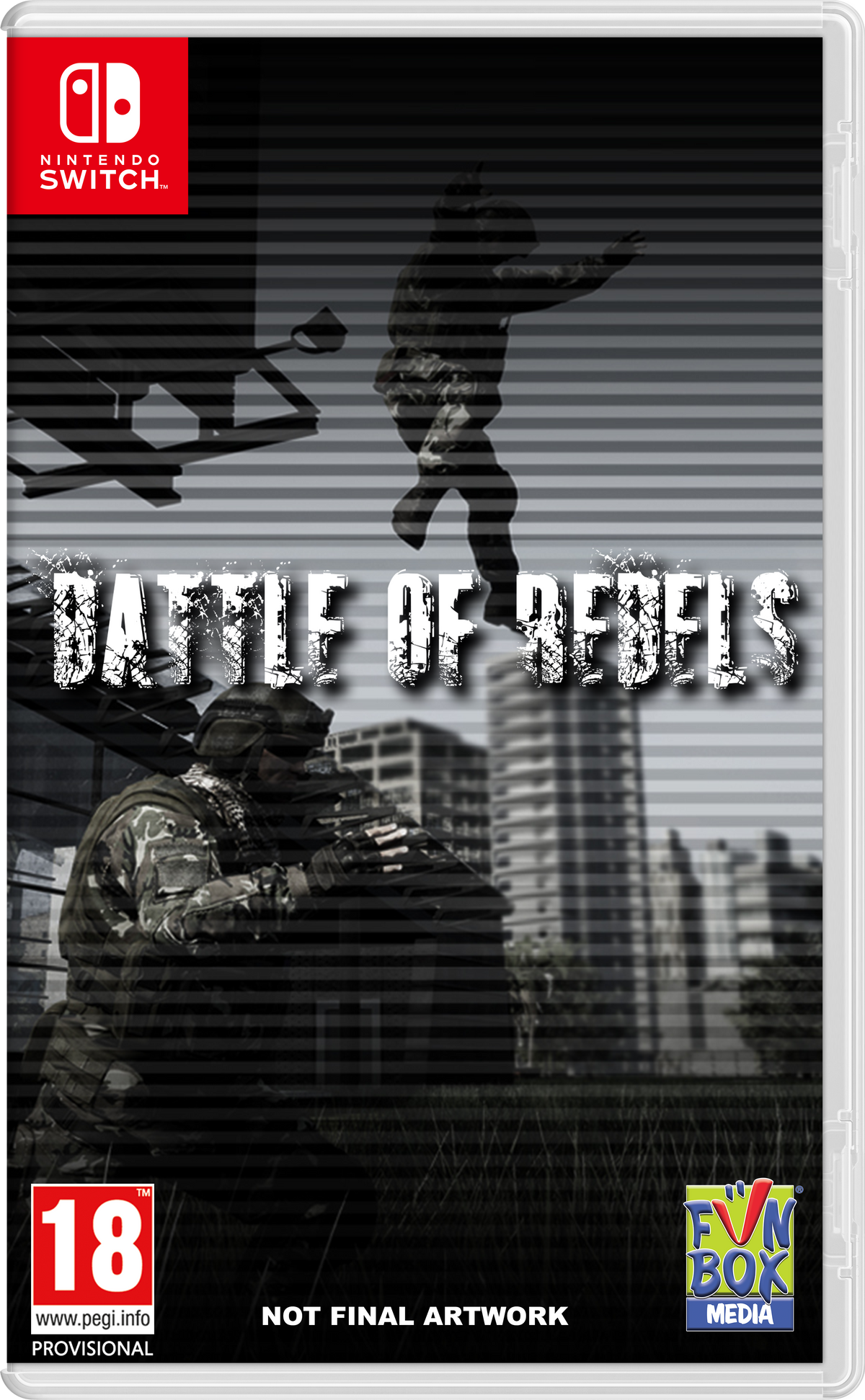 Battle of Rebels – Nintendo Switch – spilomslag