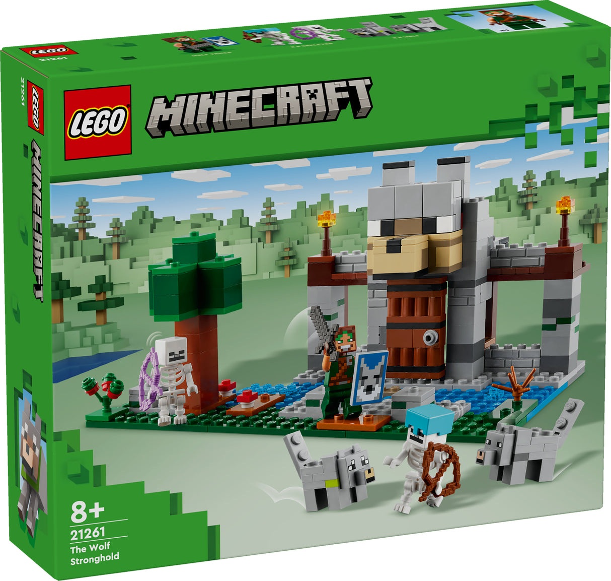 LEGO Minecraft - The Wolf Stronghold (21261) LEGO