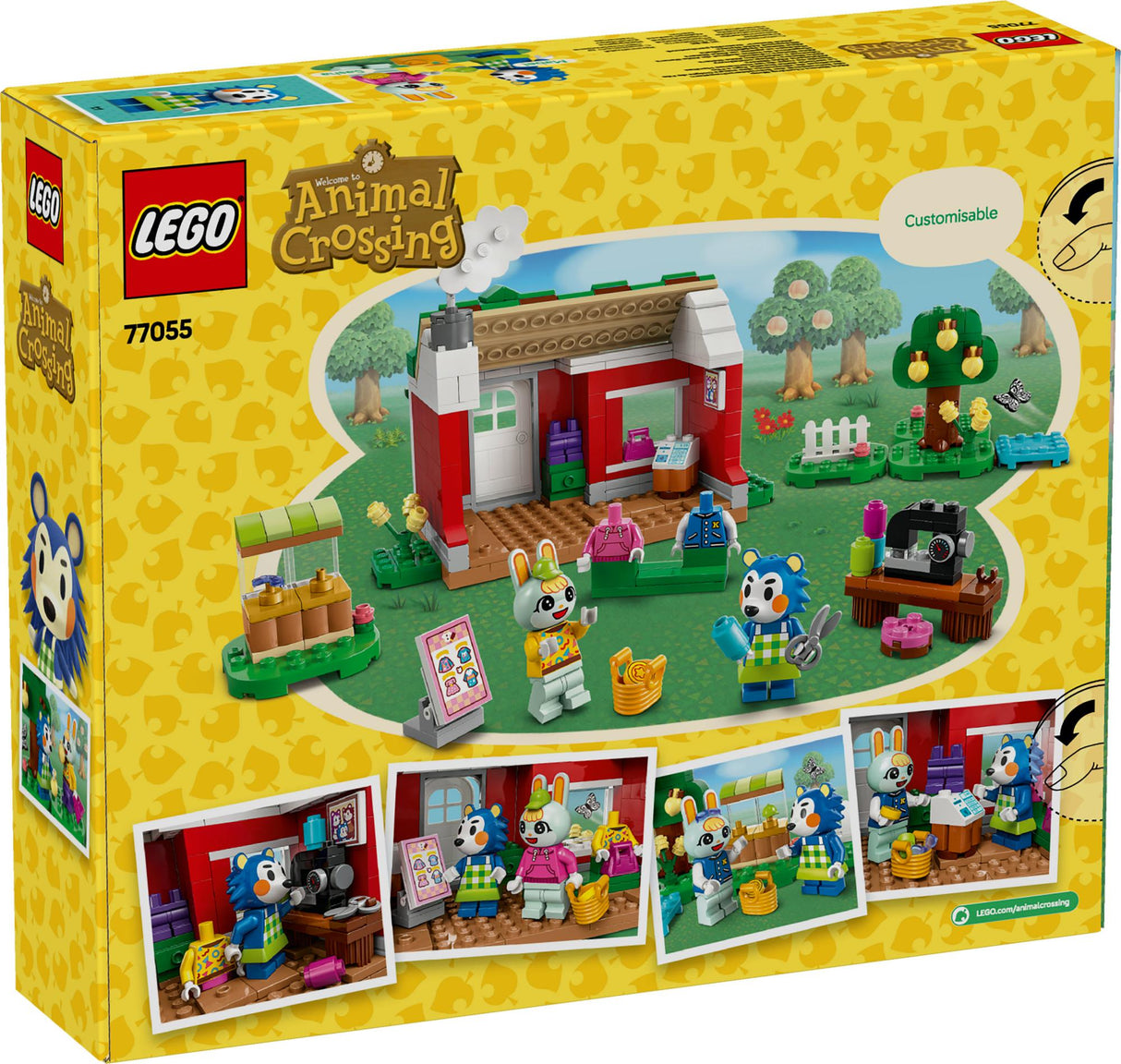 LEGO 77055 Animal Crossing The Tailor Sisters' Tailor Shop LEGO