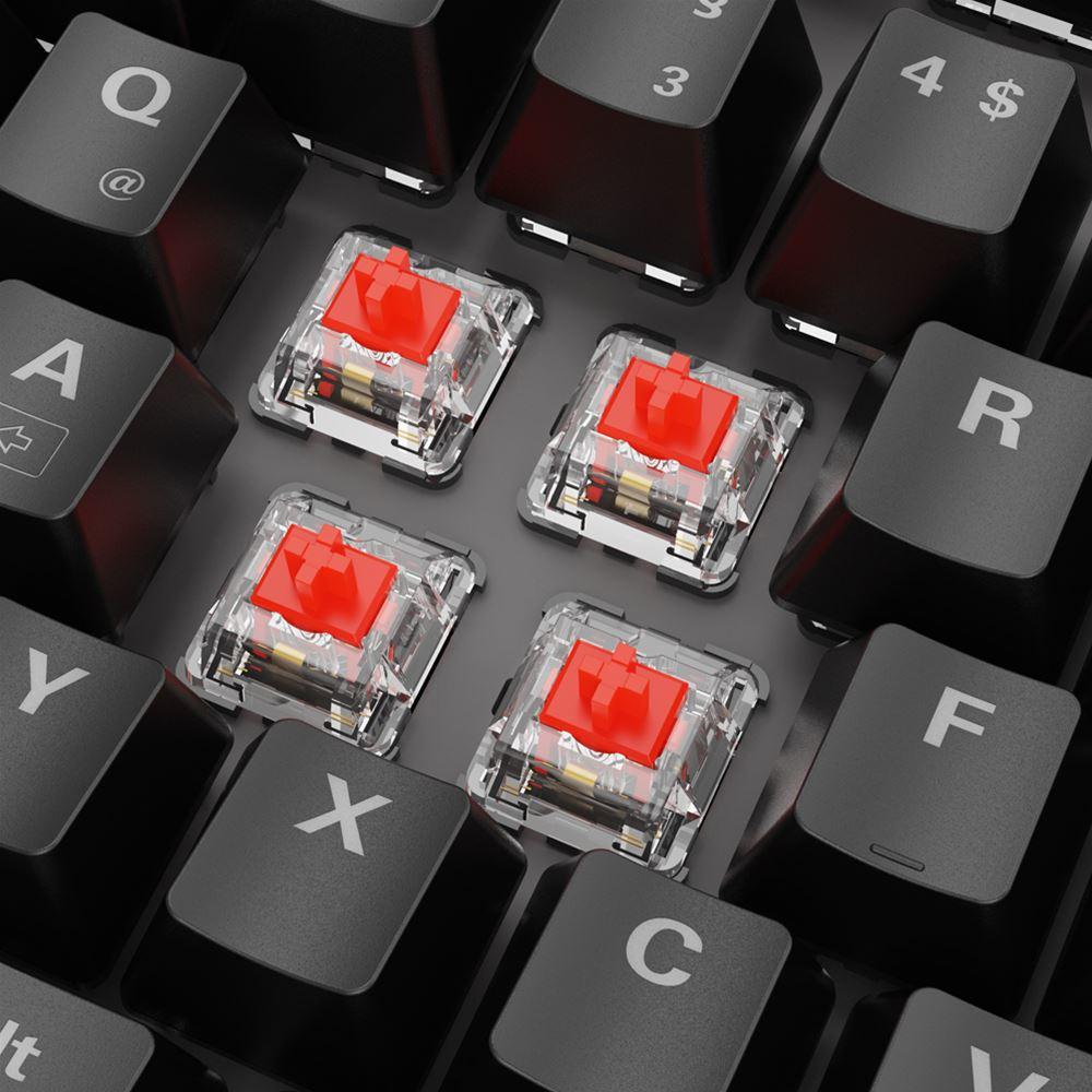 Sharkoon SKILLER SGK20 (black, DE layout, Huano Red) Sharkoon