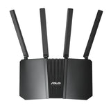 ASUS RT-BE59 sort Wi-Fi 7-router – set ovenfra
