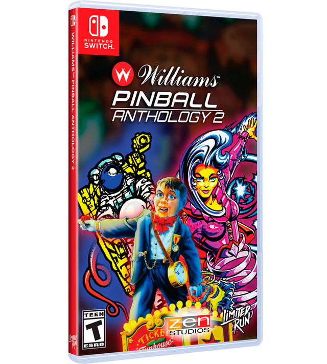 Pinball FX – Williams Pinball Anthology Volume 2 (Limited Run) – import – Nintendo Switch – spilomslag
