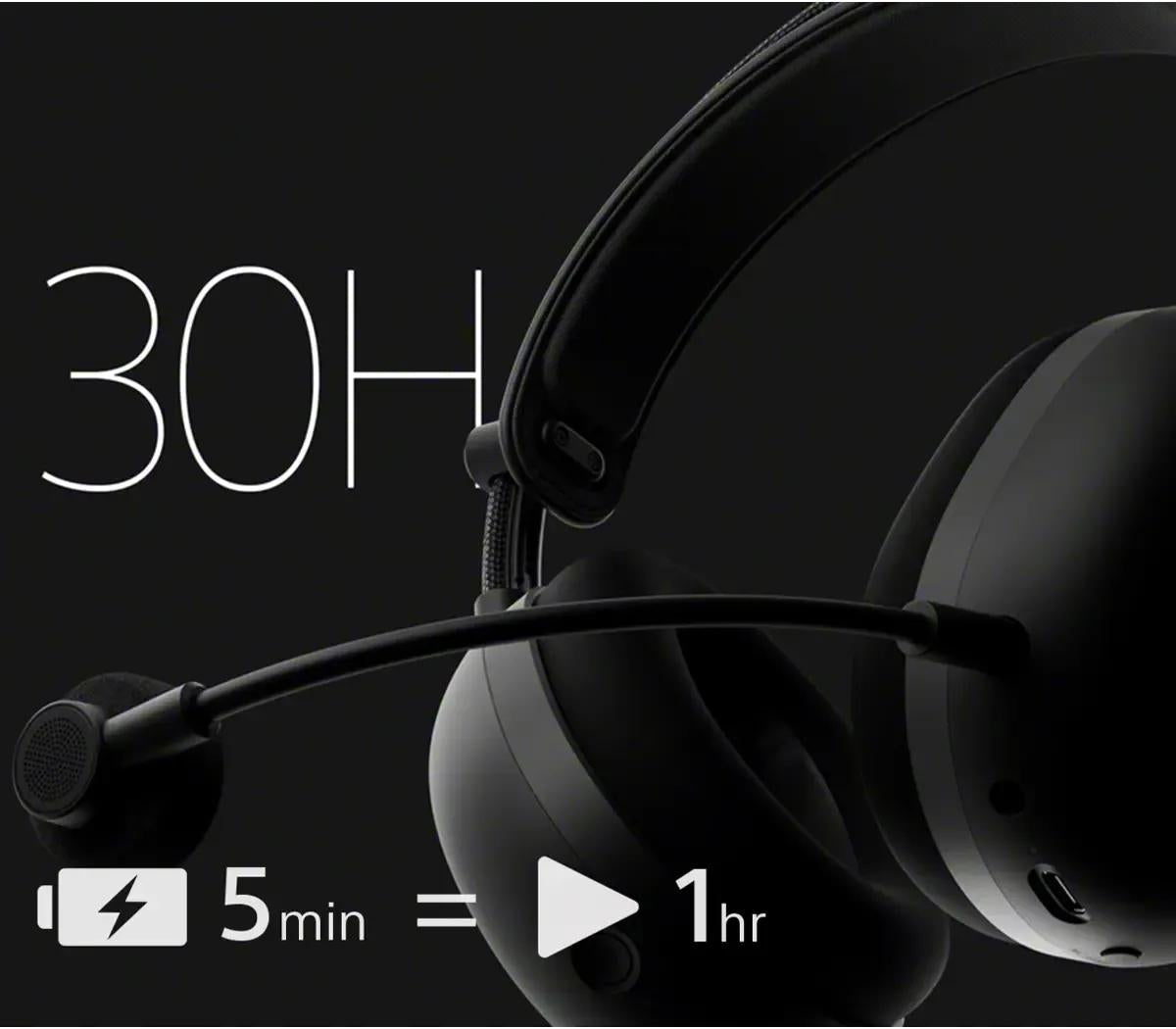 Sony INZONE H9 II – trådløst gaming-headset – sort – produktdetalje 9