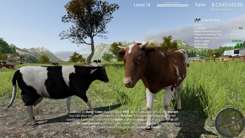 The World of Farming: Europe & America – PlayStation 4 – skærmbillede fra spillet