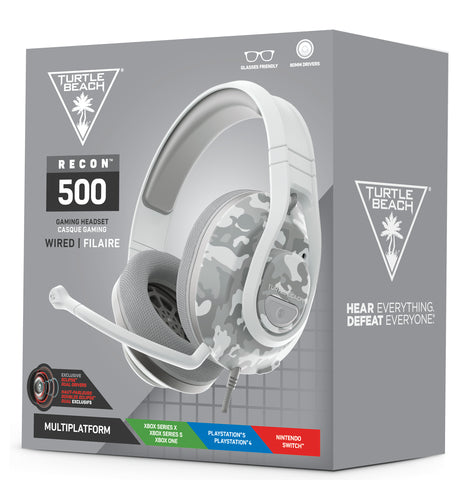 Turtle Beach Recon 500 – Kablet gaming-headset – Emballage set skråt