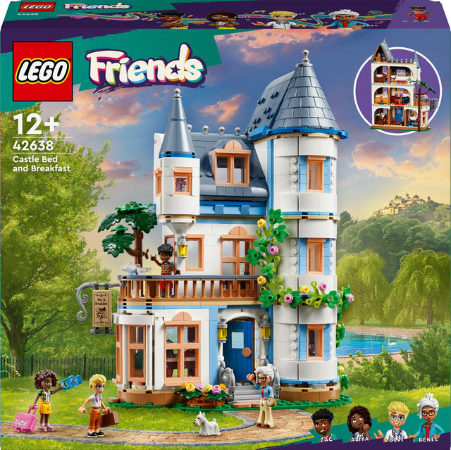 LEGO 42638 Friends Castle with Holiday Accommodation, construction toy LEGO