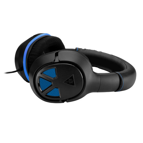 Turtle Beach Recon 150 – gamingheadset, sort/blå – Headset set ovenfra