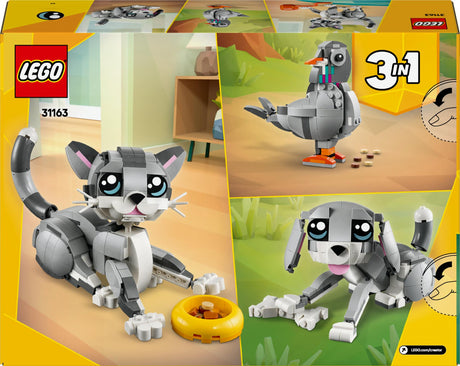 LEGO 31163 Creator 3-in-1 grey Cat