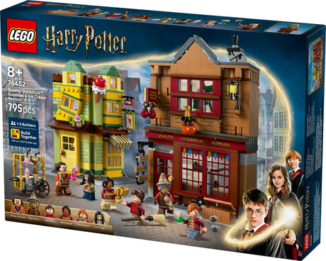 LEGO 76452 Harry Potter Quality Quidditch and Fortescue's Ice Cream Parlor