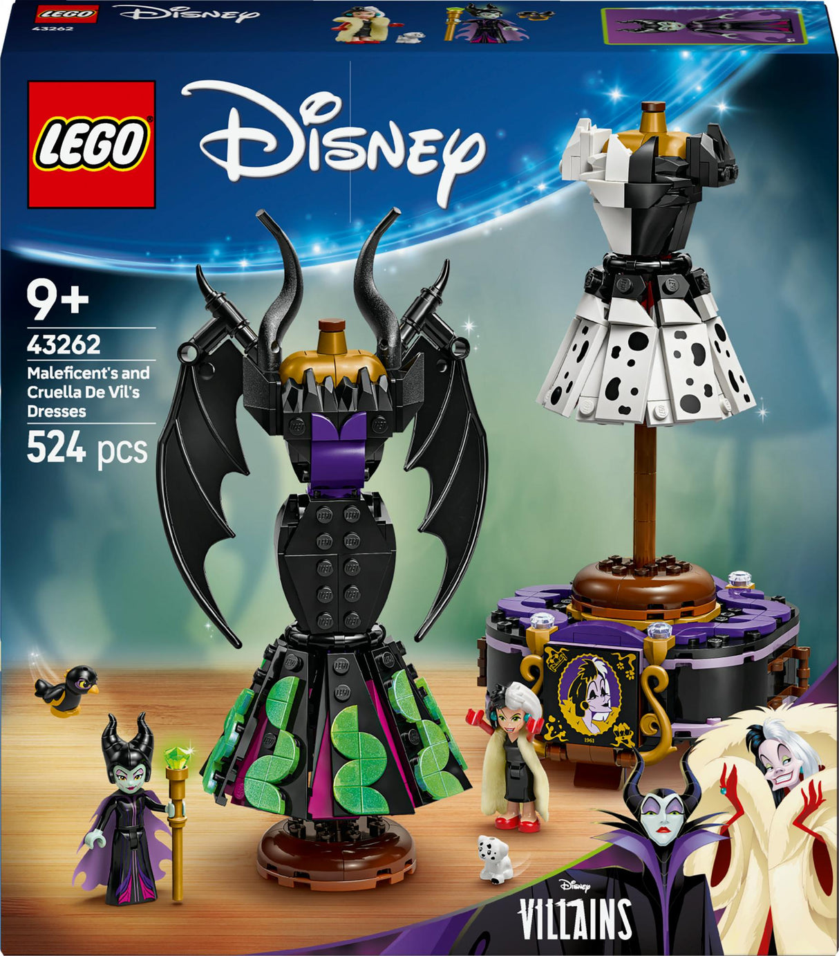 LEGO 43262 Disney Classic The Clothes of Maleficent & Cruella de Vil LEGO