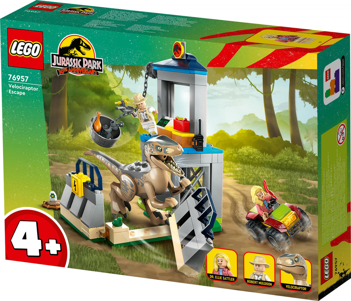 LEGO Jurrassic World - Velociraptor Escape (76957) LEGO