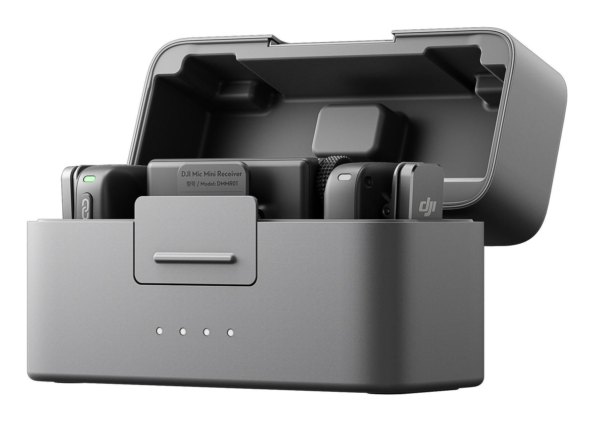DJI - Mic Mini (2 TX + 1 RX + Charging Case) DJI
