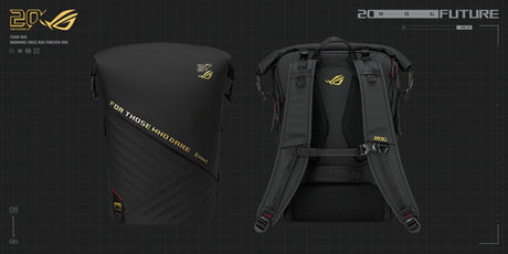 Asus ROG SLASH Backpack Edition 20 – Sort