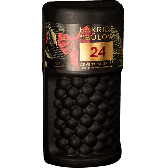 Lakrids by Bülow Large julekalender 2026 – 690 g – kalenderens lukkede emballage